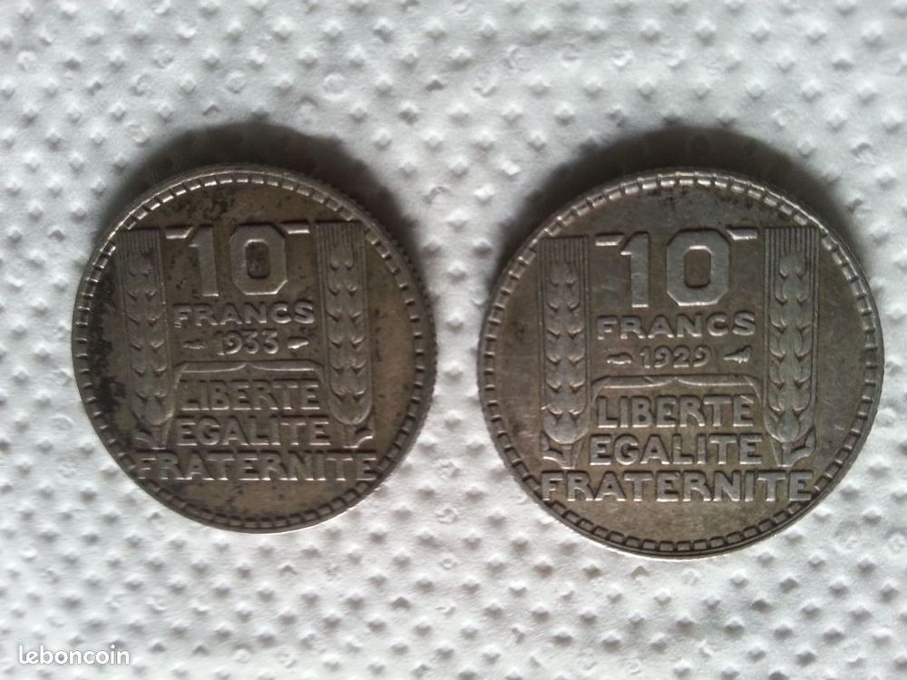 10 francs argent 15 Montceaux-l�s-Provins (77)