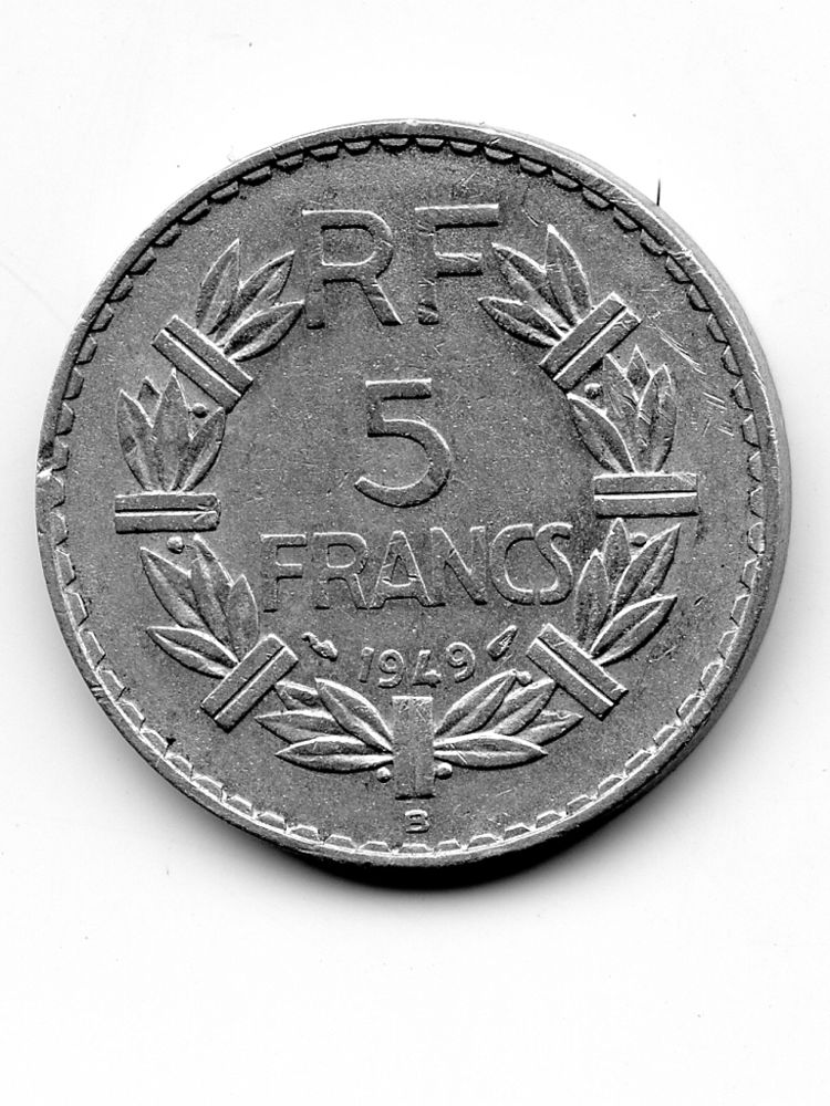 5-francs-LAVRILLIER-1949-Aluminium
850 Nîmes (30)