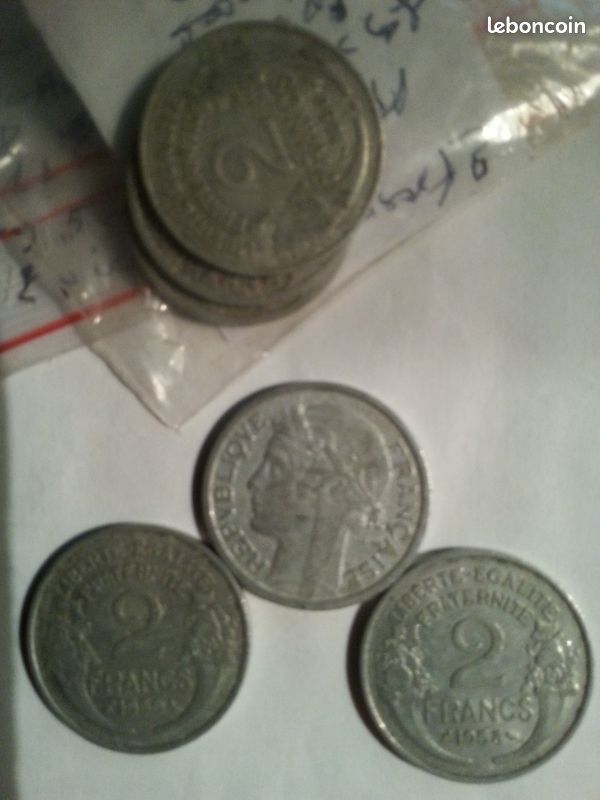 2 francs alu morlon 6 Montceaux-l�s-Provins (77)