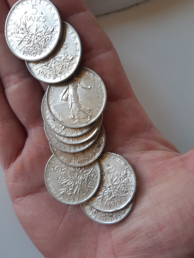 5 francs Semeuse 835 milli�me argent (835%) O.roty
27 Le Mans (72)