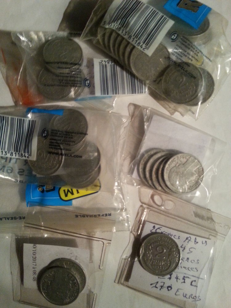 2 francs alu 10 Montceaux-l�s-Provins (77)