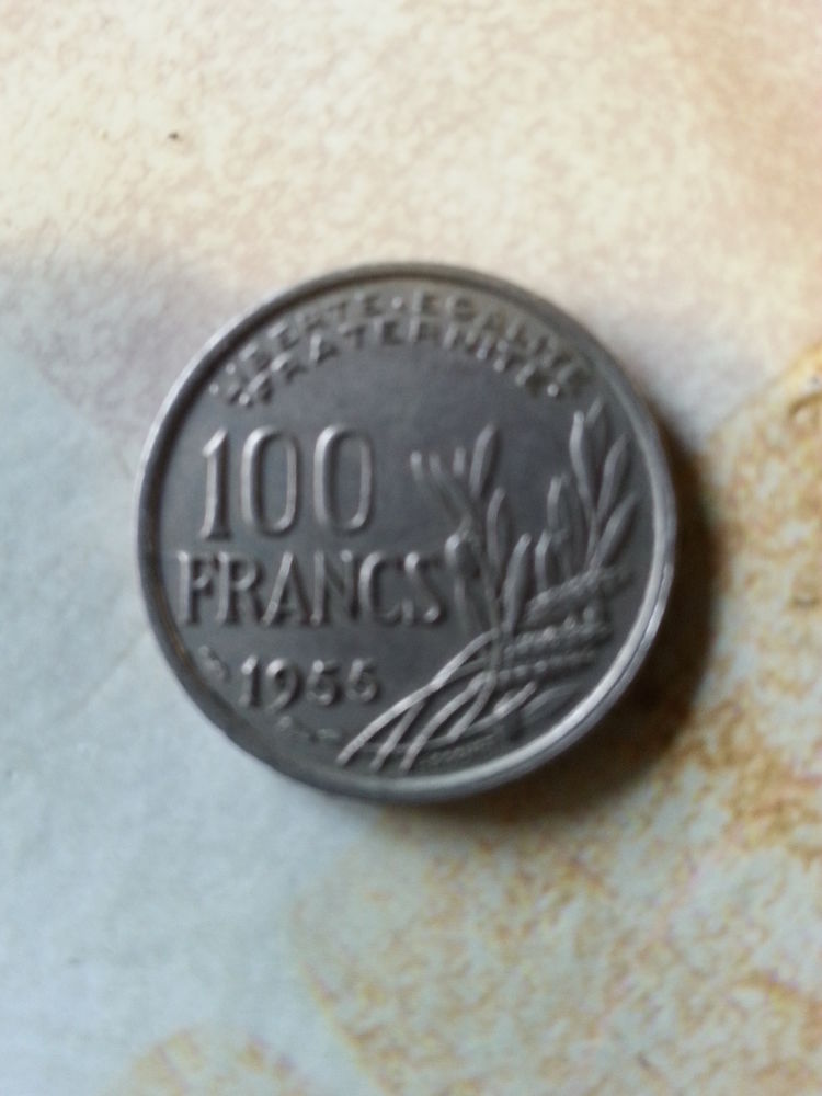 100 francs 8 Montceaux-l�s-Provins (77)