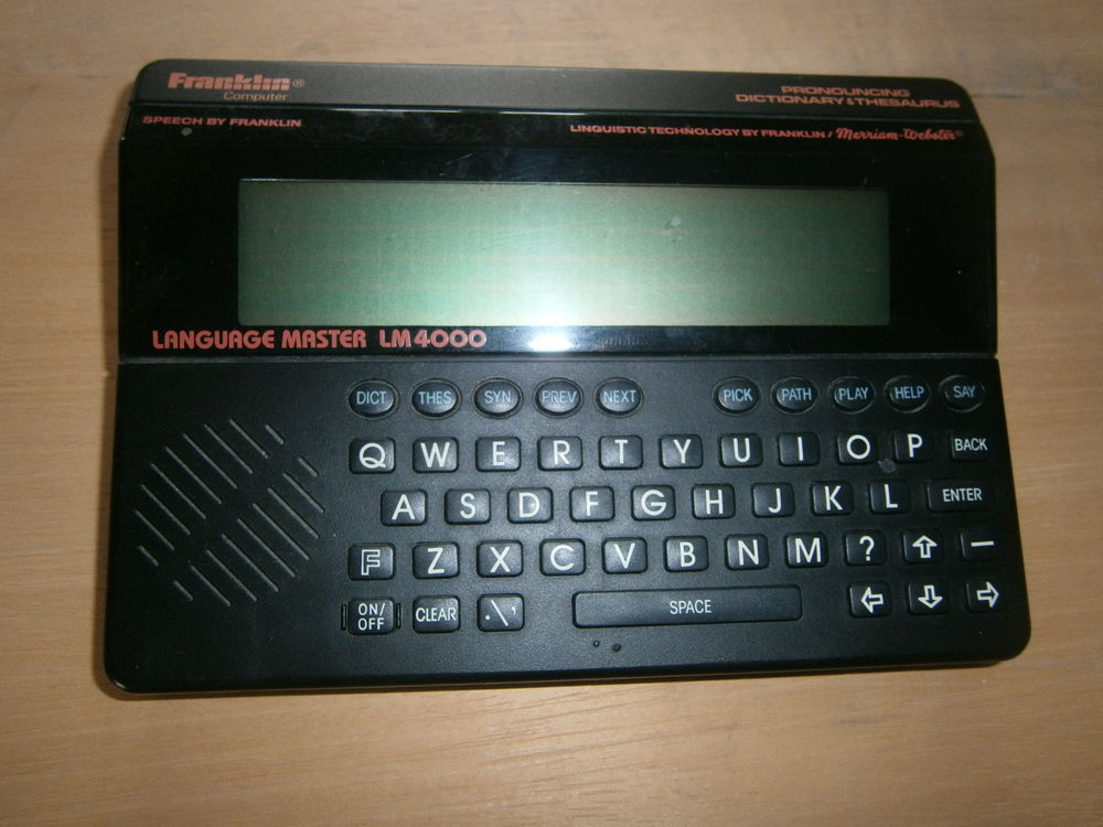 Franklin dictionary MASTER Lm 400 10 Grenoble (38)