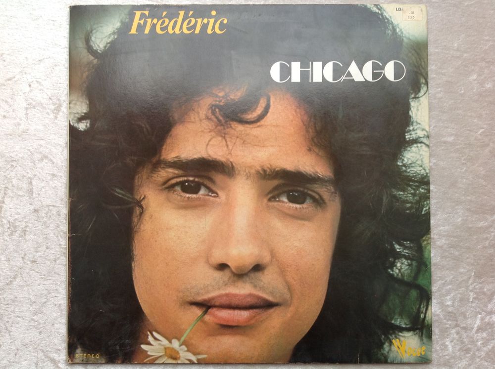 FREDERIC FRANCOIS CHICAGO DISQUE VINYLE 33 TOURS Envoi Possi 4 Tr�gunc (29)