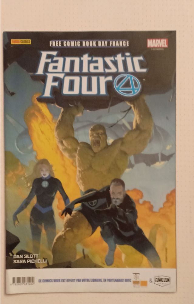 Free comic book fantastic four 4 3 Courbevoie (92)