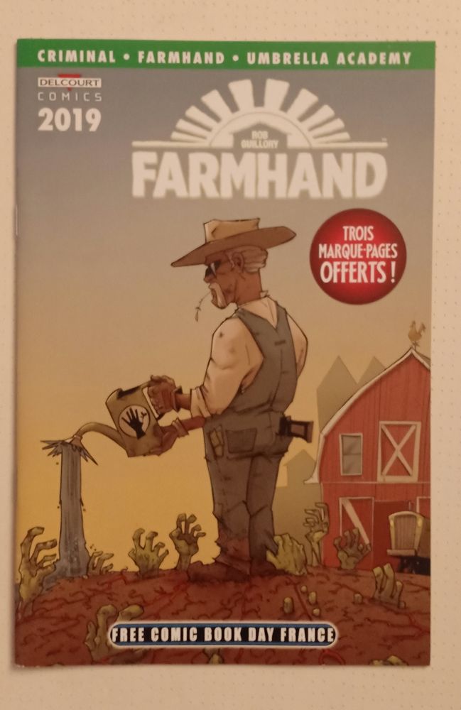 Free comic book farmhand 3 Courbevoie (92)