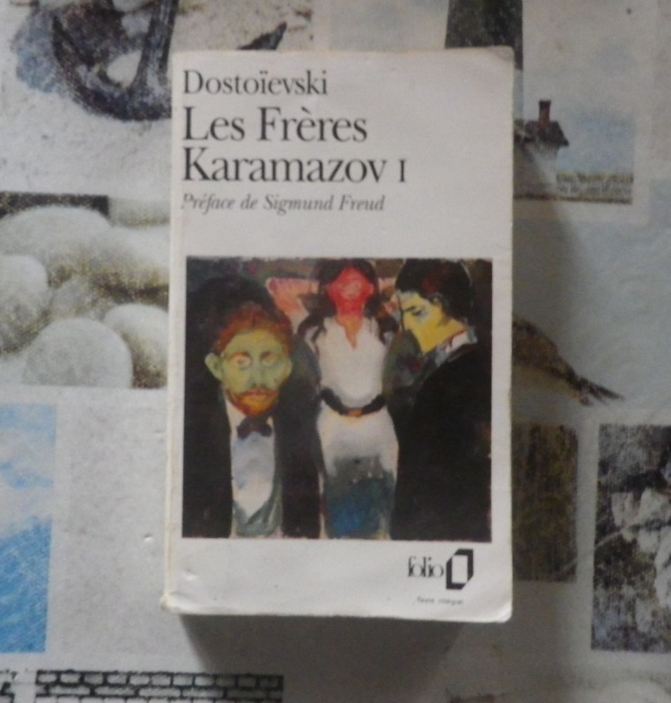 LES FRERES KARAMAZOV T1 de DOSTOIEVSKI Ed. Folio 486 1 Bubry (56)