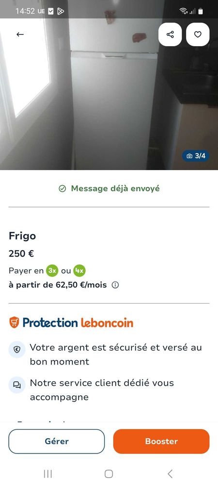 frigo 250 Villeneuve-sur-Lot (47)