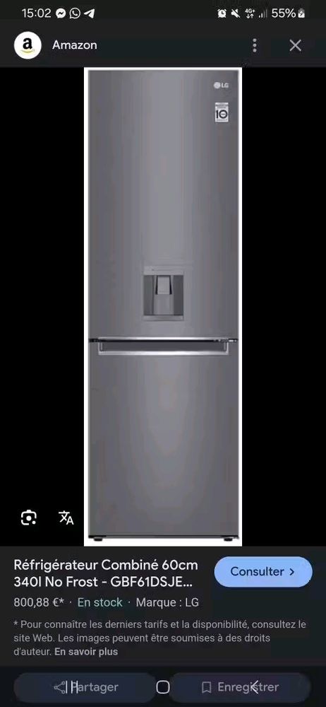 Frigo 400 Brunoy (91)