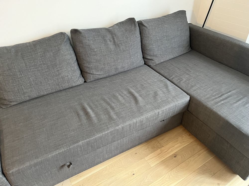 FRIHETEN Canap� convertible angle+rangement, Skiftebo gris 300 Ch�tenay-Malabry (92)