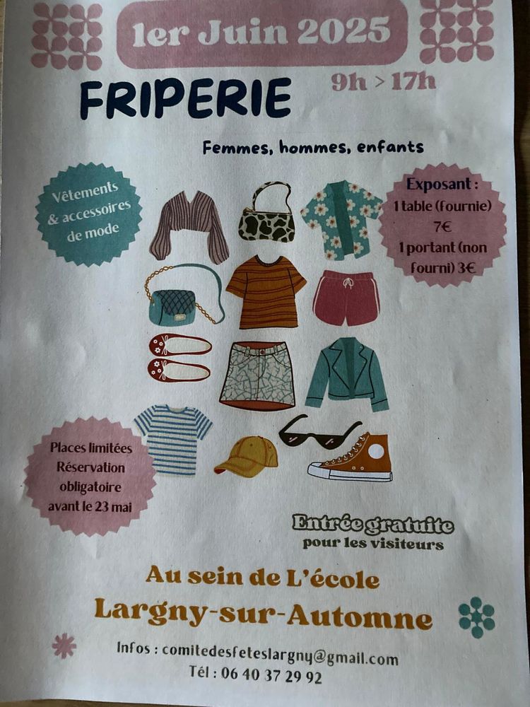 Friperie 2025_ LARGNY SUR AUTOMNE 0 Largny-sur-Automne (02)