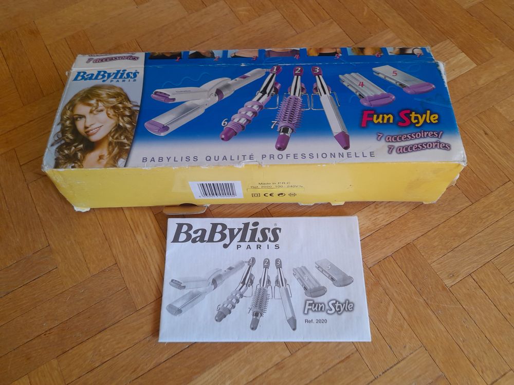 Fer � friser + accessoires BaByliss 30 Tours (37)