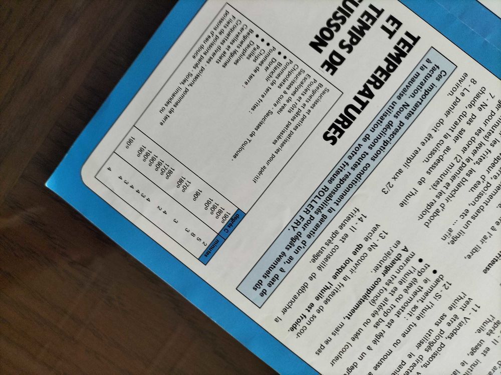 Friteuse Roller Fry 35 Poitiers (86)