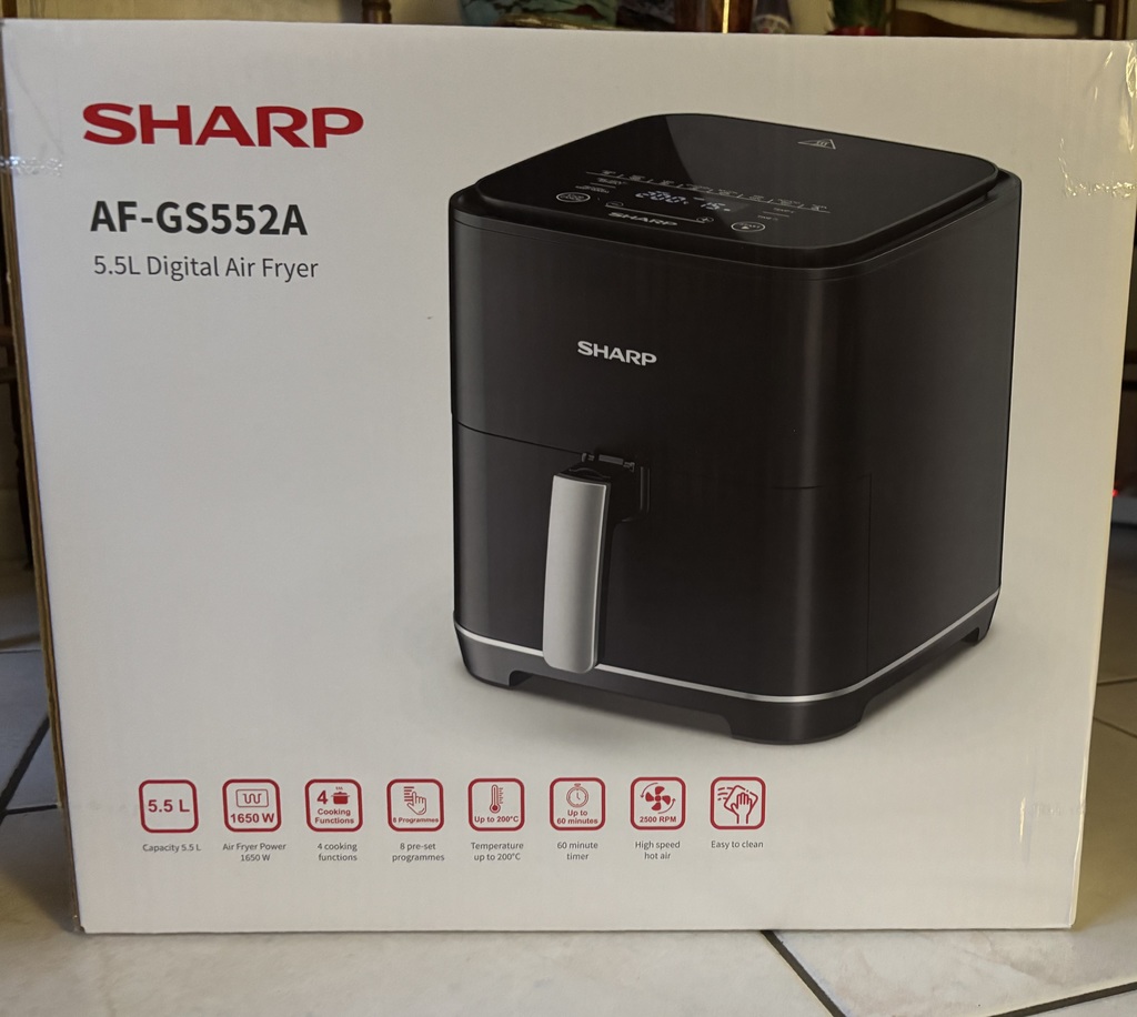 Friteuse � air SHARP 5.5L noire neuve 55 Dav�zieux (07)