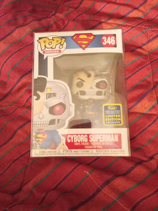 Funko pop collector Cyborg Superman 346 2020 s�rie limit�e 26 Thionville (57)