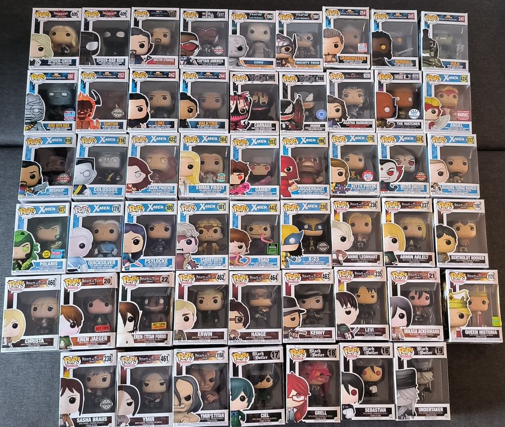 Funko Pops marvel animes mangas 1 Cavaillon (84)