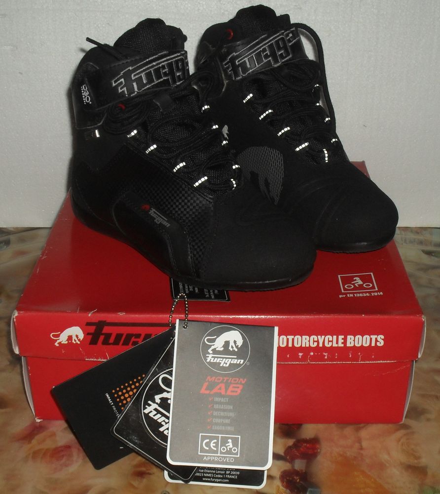 Furygan Bottes de Moto Jet D3O Taille 37 Noir 120 Montreuil (93)