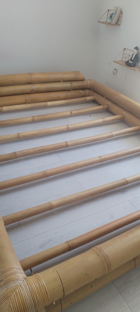 Lit futon bambou 160/200 300 Mont�vrain (77)