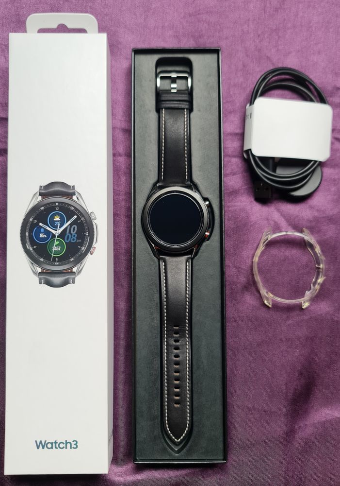 Galaxy Watch3 LTE/4G (45mm) - Mystic Silver Bijoux et montres