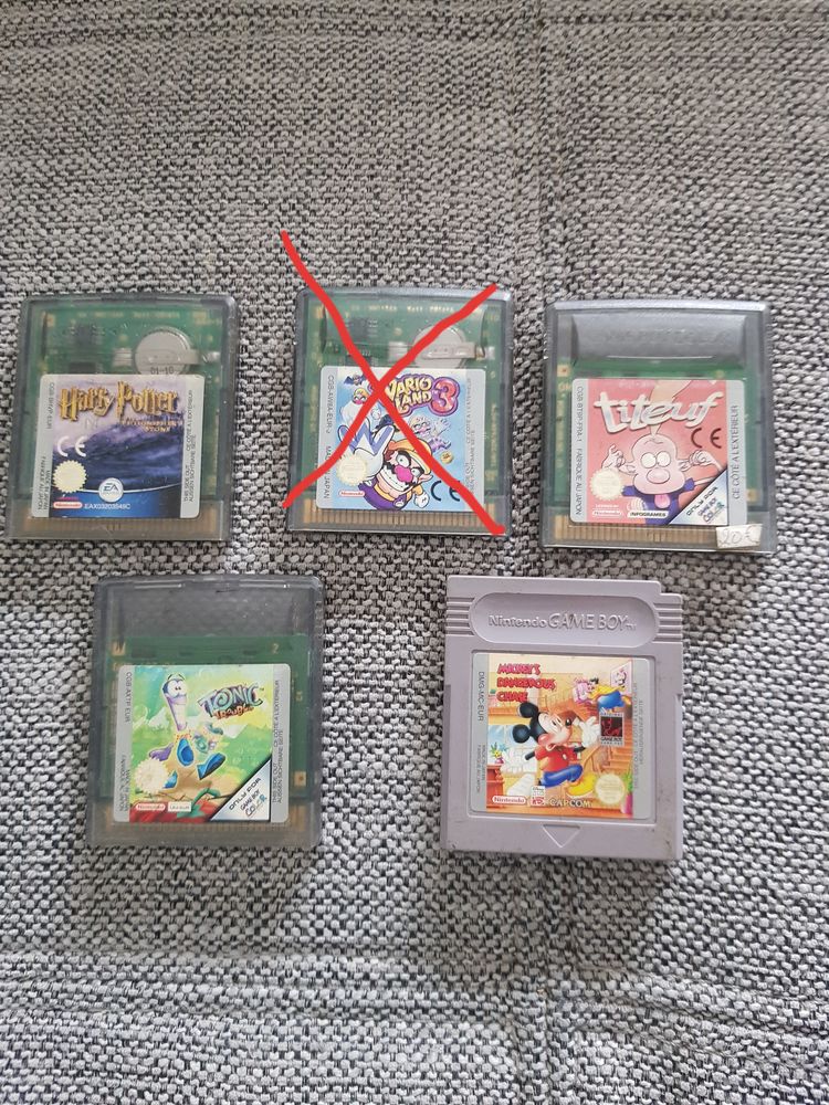 Jeu game boy color 5 Mordelles (35)