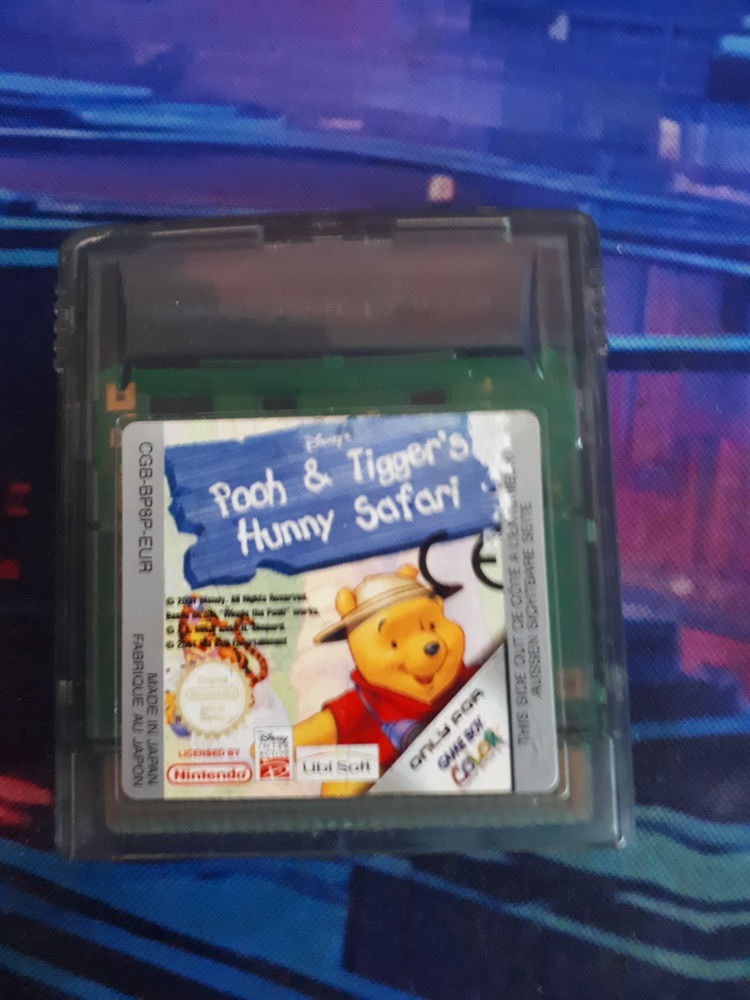 Jeu Gameboy color Disney Pooh & Tigger's hunny safari 11 Conques-sur-Orbiel (11)