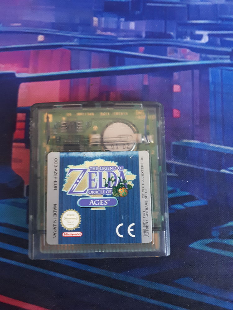 Jeu Gameboy color The legend of Zelda oracle of ages 50 Conques-sur-Orbiel (11)