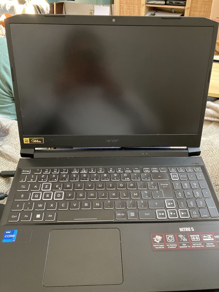 
PC gamer Acer Nitro 5 AN515-57 ? i7 11e gen / 16 Go RAM / 650 Dax (40)