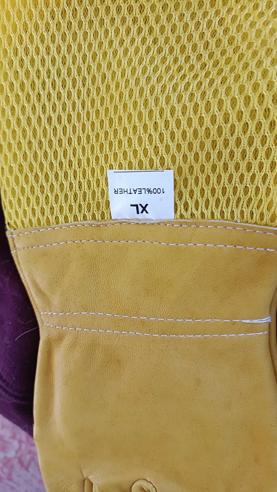 gants apiculture neuf cuir 9 Lespignan (34)