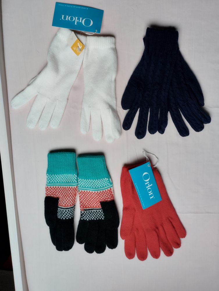 Lot Gants hiver 3 Orvault (44)