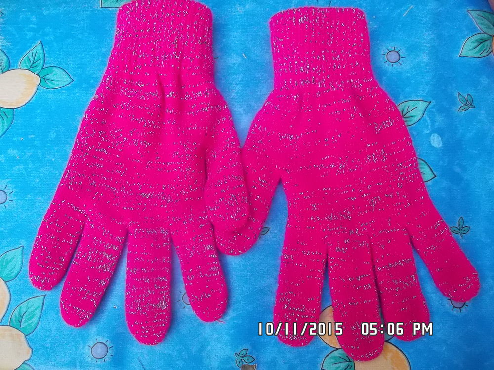 GANTS ROSE FUSHIA BRILLANT*JUSTE 1E*KIKI60230 1 Chambly (60)