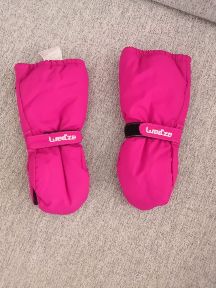 Gants de ski rose pour enfant 5 Plaisir (78)