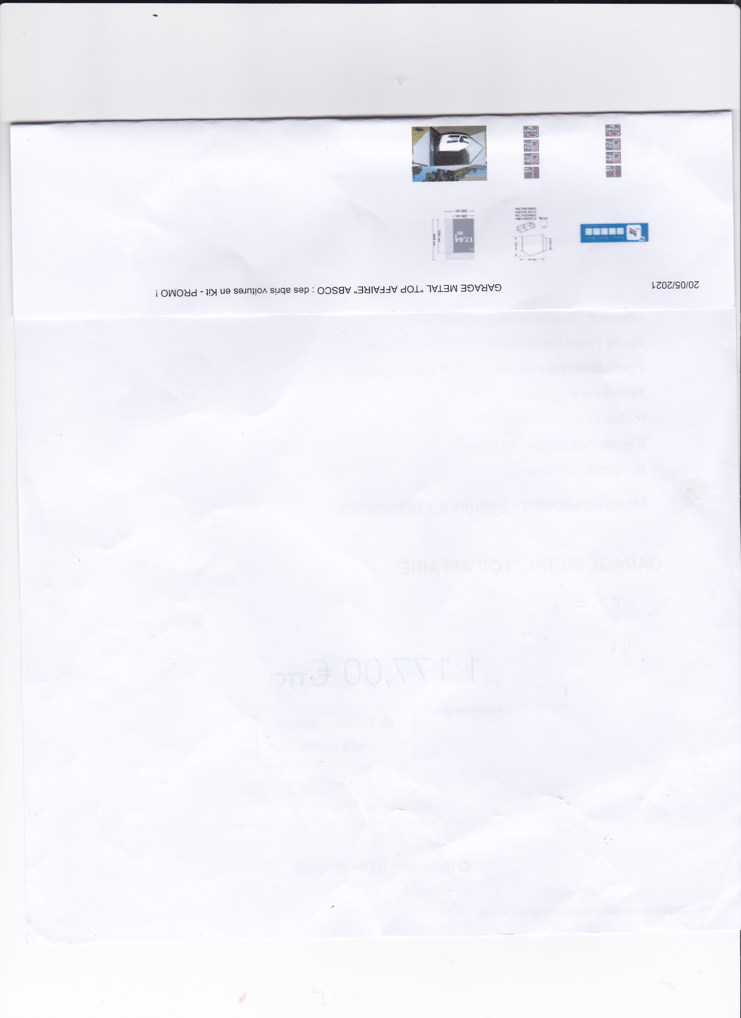 garage m�tal 0 Saint-Ouen (80)