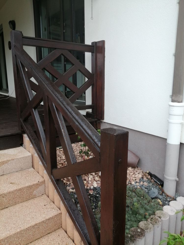 GARDE CORPS EXTERIEUR EN BOIS 150 Walbourg (67)