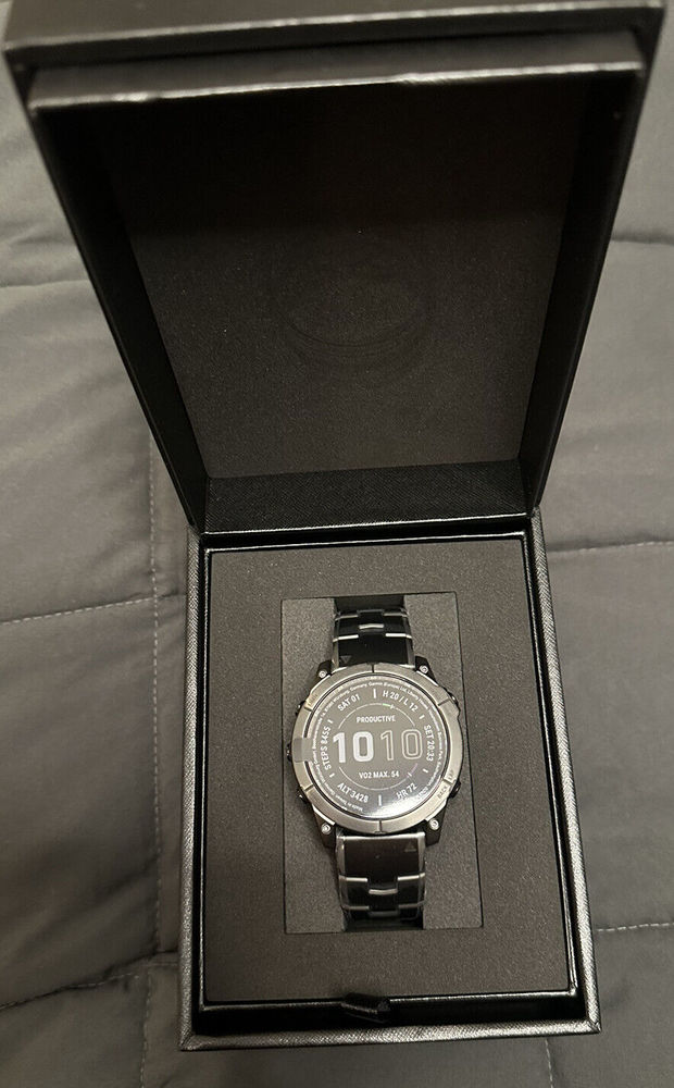 Garmin Fenix 7X Saphir Solar Titan 550 Rennes (35)