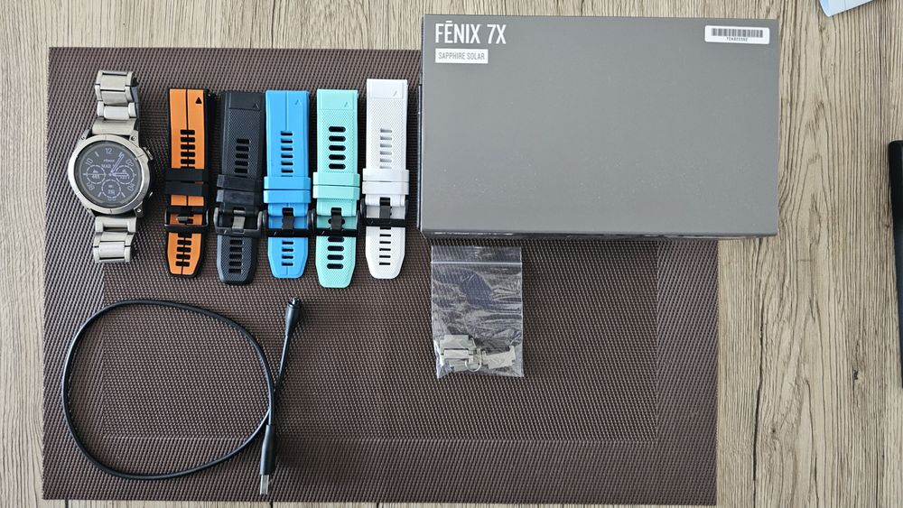 Garmin Fenix 7X Sapphire Solar titane 550 La Talaudi�re (42)