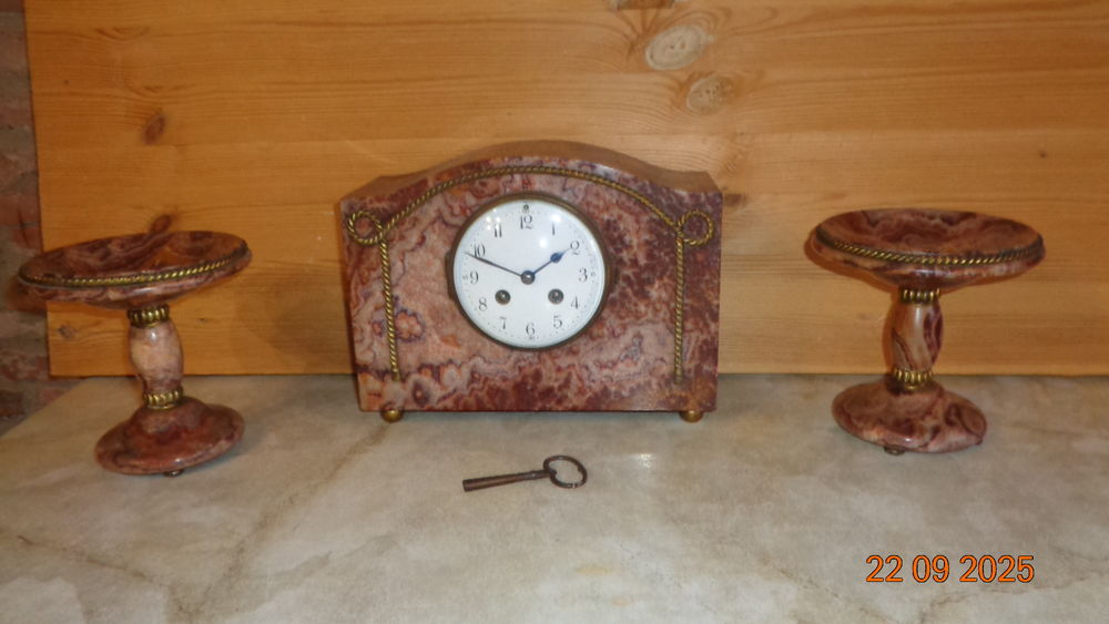 GARNITURE DE CHEMINEE ART DECO 120 L'Isle-Jourdain (32)