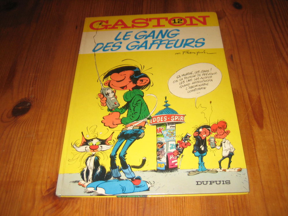 bd gaston 12 le gang des gaffeurs �dition originale 1974 35 C�zy (89)