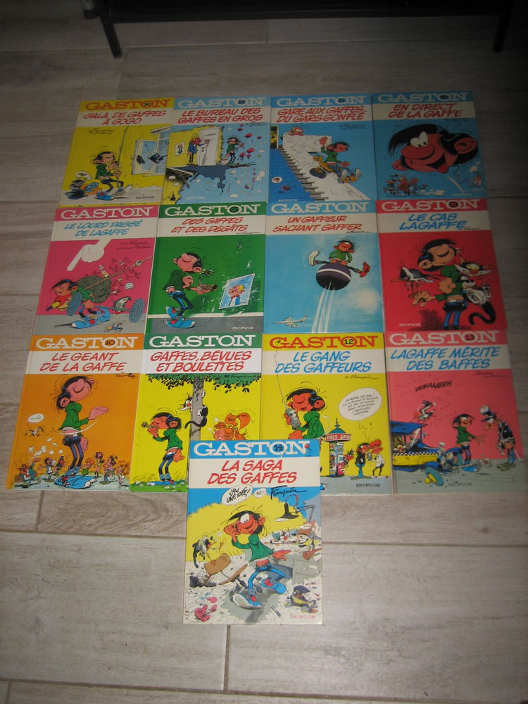 lot 13 bd GASTON LAGAFFE 1 a 14 quasi complet (sauf 8) 70 C�zy (89)