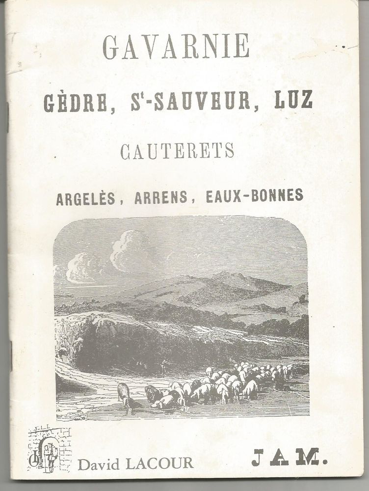J A M : GAVARNIE, GEDRE, St SAUVEUR, LUZ, CAUTERETS, 12 Montauban (82)