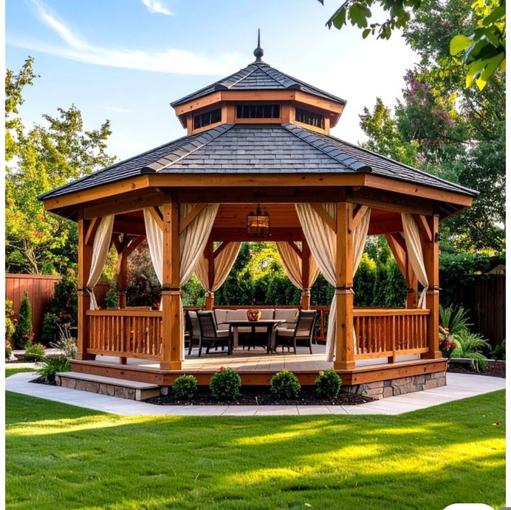 Gazebo circulaire 3497 Autouillet (78)