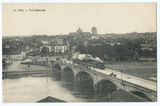 Dax vue generale le train 5 Castel-Sarrazin (40)