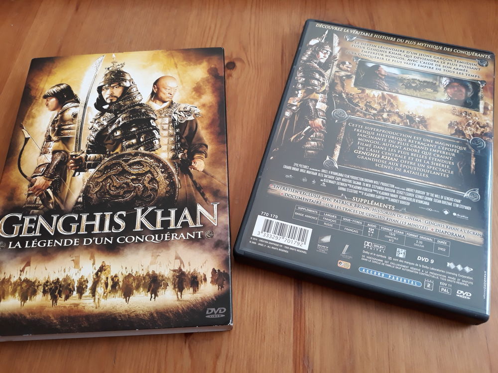 DVD  Genghis Khan-la l�gende d'un conqu�rant  6 Livry-Gargan (93)