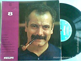 Georges BRASSENS 33t/25cm - N� 8 0 Genay (69)