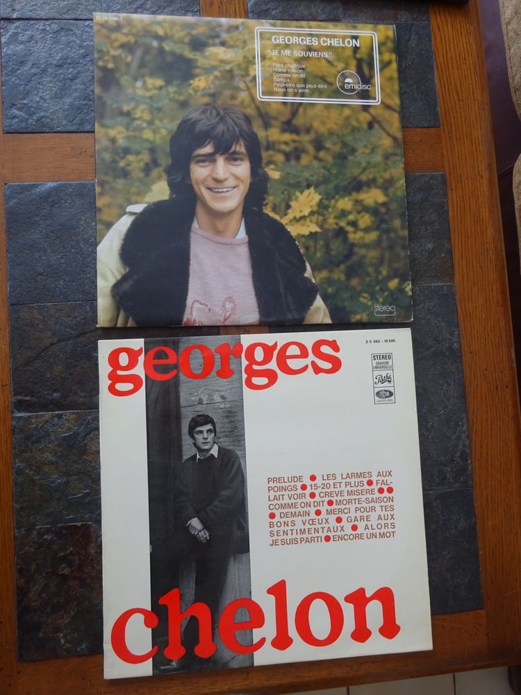 GEORGES CHELON vinyles 33T 2 Pontoise (95)