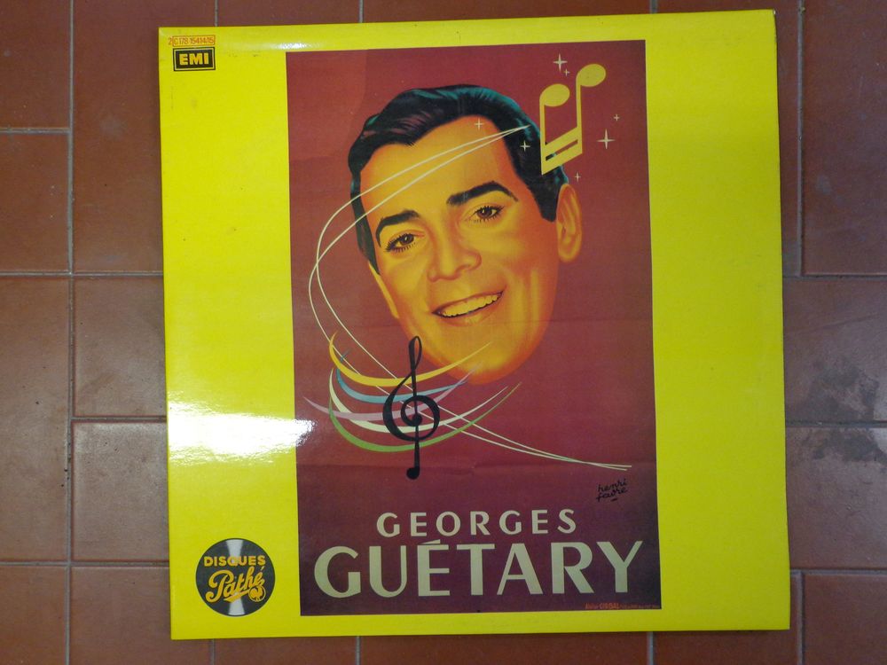 GEORGES GUETARY, 1978, DOUBLE VINYLES 33 TOURS 10 �ragny (95)