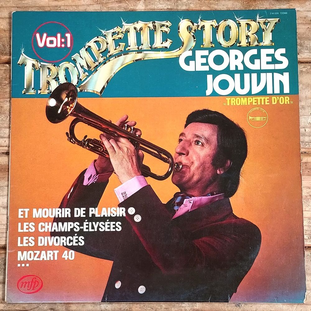 GEORGES JOUVIN -33t- TROMPETTE STORY Vol. 1 - LES DIVORCÉS 4 Tourcoing (59)