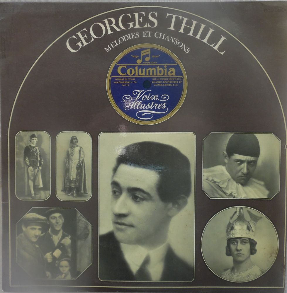 Georges Thill Je t'ai donné mon coeur 1932-1933 33 tours 20 Castries (34)