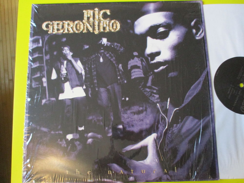 MIC GERONIMO THE NATURAL MAXI 45 1995 US RAP 18 Lognes (77)