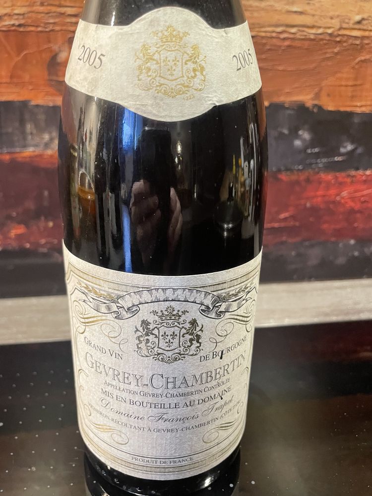 1 Bt GEVREY CHAMBERTIN 2005 Domaine Fran�ois TRAPET Bourgogn 98 Vigneux-sur-Seine (91)