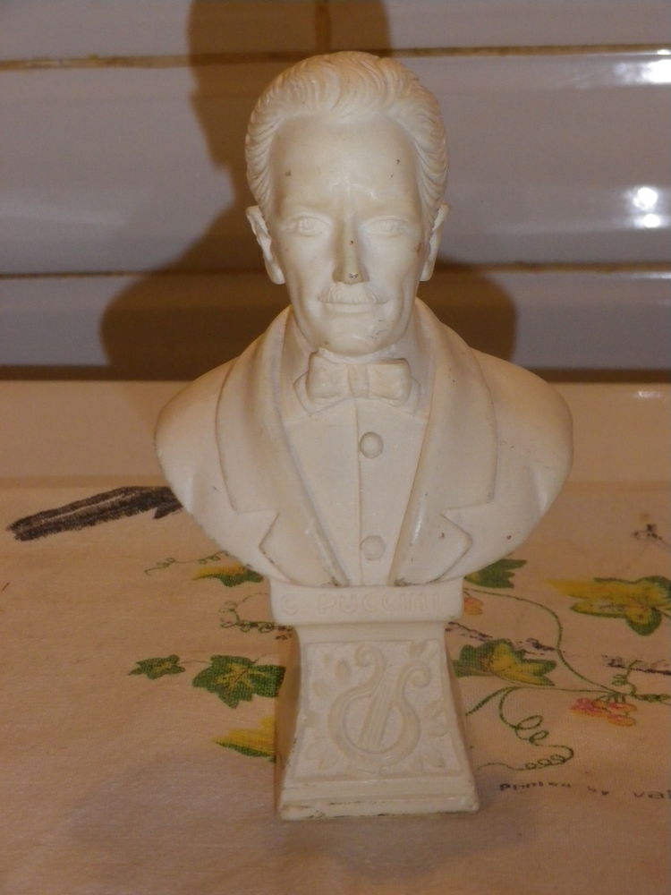 Giacomo Puccini Buste Statue Sculpture Figurine 30 Fontenay-le-Fleury (78)